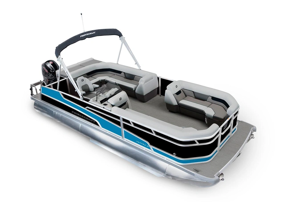 Princecraft Vectra® 23 L Vectra® 23 L Noir - Bande - Bleu Laguna 2026 alt