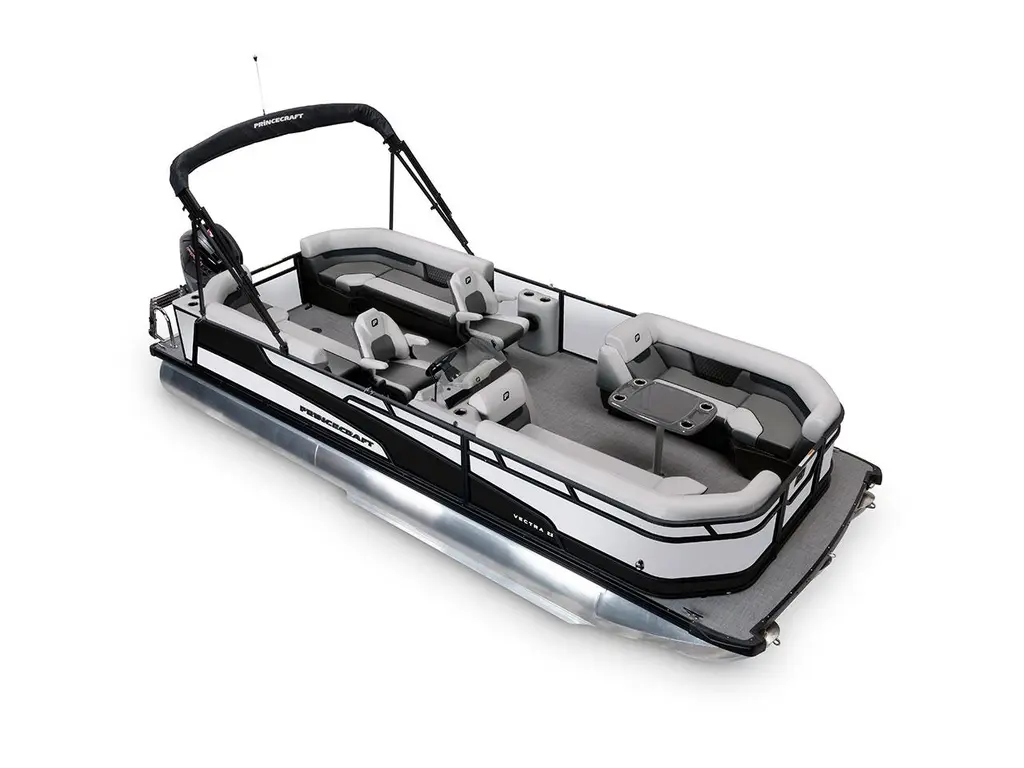 2026 Princecraft Vectra® 23 QL Pearl - Black Edition|Matte Black Strip