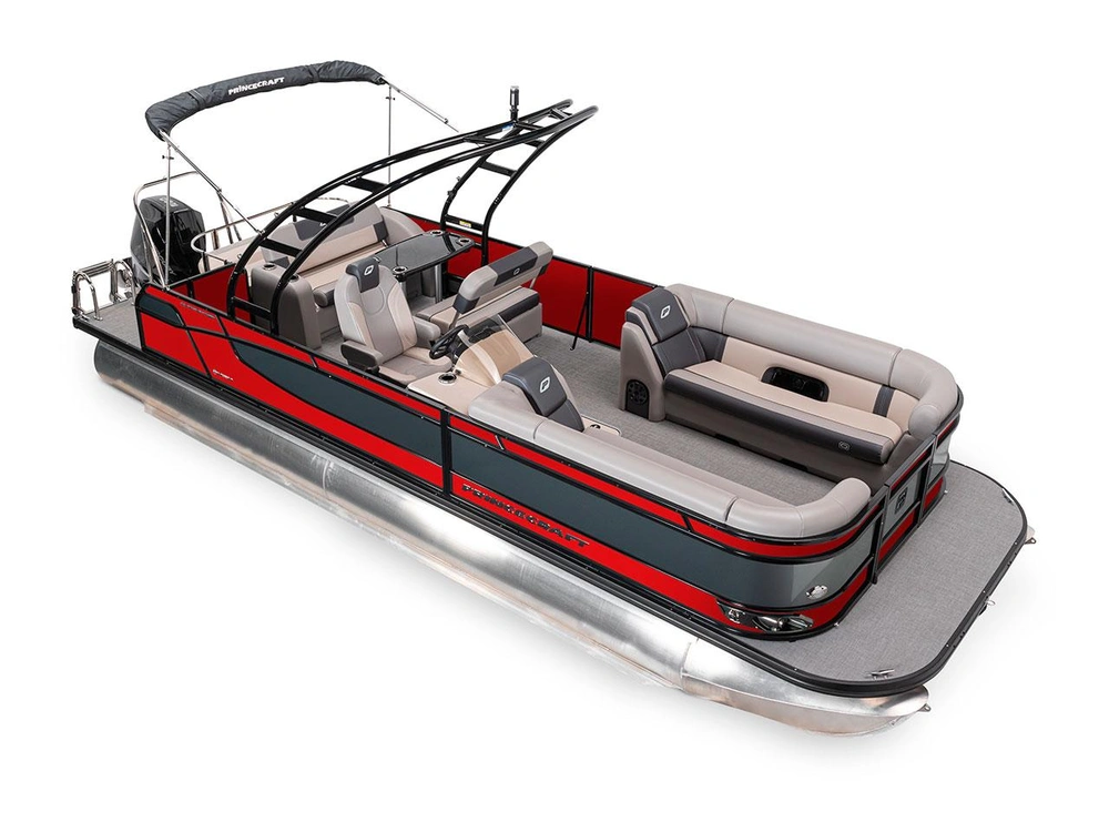 2026 Princecraft Quorum® 25 RL Quorum® 25 RL Ruby Red - Elegance Edition (With Grey Metallic Accent) alt