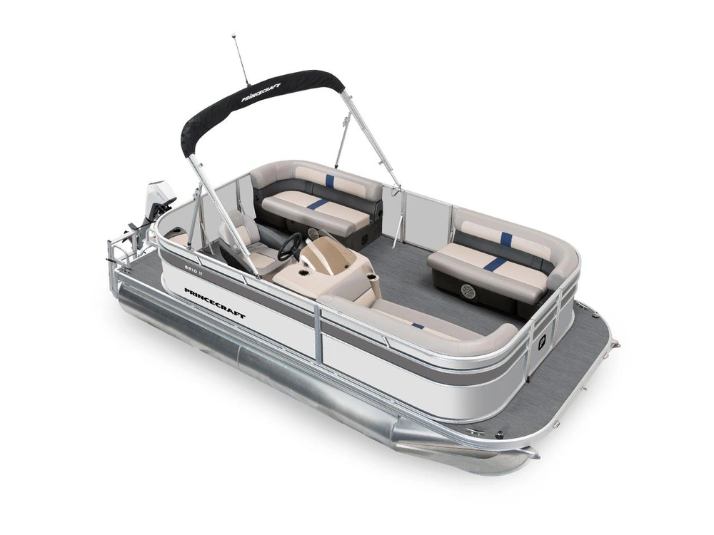 2026 Princecraft Brioe 17 Brioe 17 Pearl - Blue Metallic Graphic Package alt