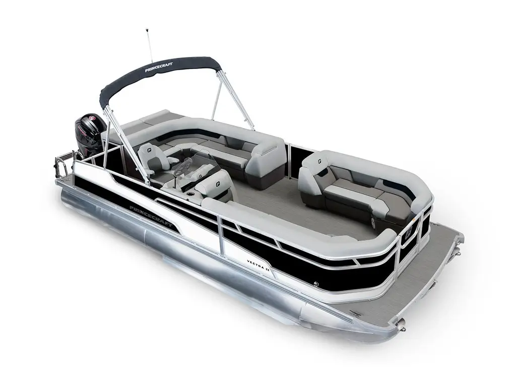 2026 Princecraft Vectra® 23 L Black - Onyx White Strip