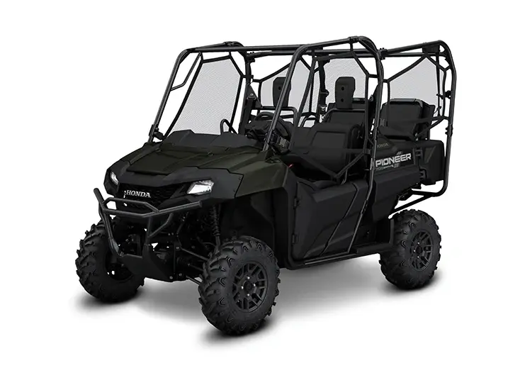 2026 Honda Pioneer 700-4P DLX Black Forest Green