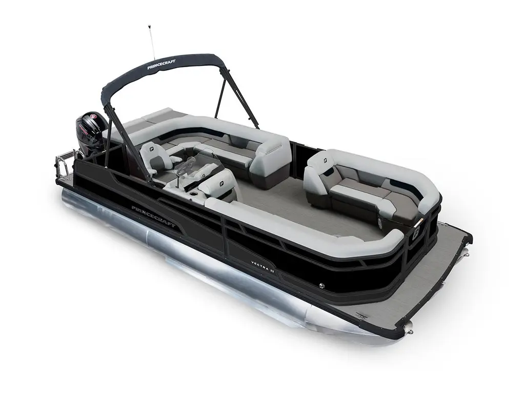 2026 Princecraft Vectra® 23 L Black - Black Edition|Matte Black Strip