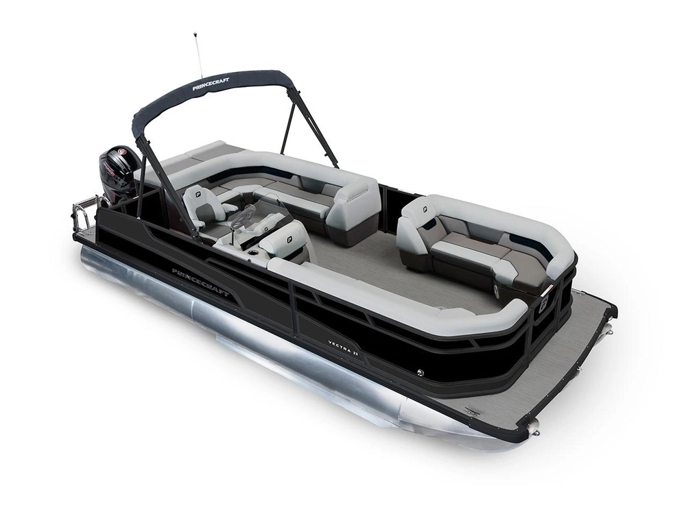 2026 Princecraft Vectra® 23 L Vectra® 23 L Black - Black Edition|Matte Black Strip alt