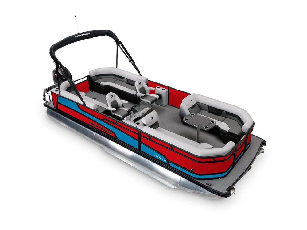 Princecraft Vectra® 23 QL Vectra® 23 QL Rouge Rubis - Édition Noire|Bande - Bleu Laguna 2026 alt