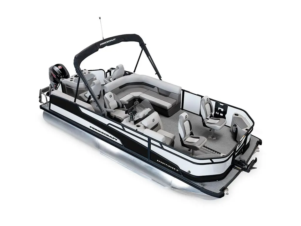 Princecraft Sportfisher 21-4S Perle - Édition Noire|Bande - Noir Mat 2026