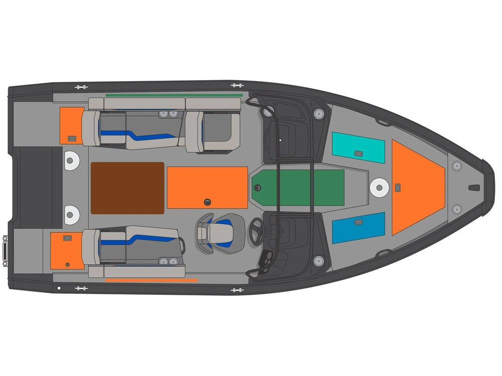 2026 Princecraft Sport 188 Sport 188 Blue (Blue Accent) - Without Edition alt