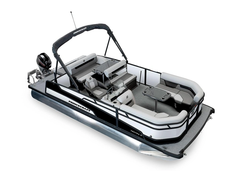 2026 Princecraft Vectra® 21 RL Vectra® 21 RL Pearl - Black Edition|Matte Black Strip alt
