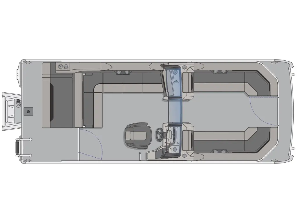 Princecraft Vectra® 23 WRL Noir - Bande - Blanc Onyx 2026