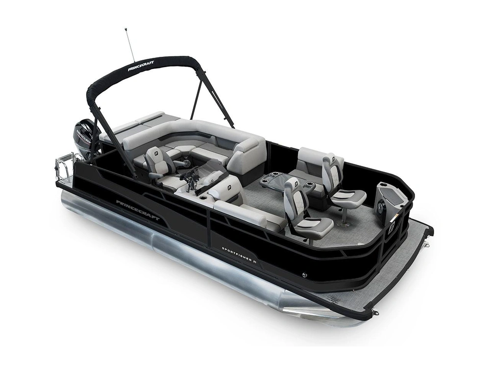 2026 Princecraft Sportfisher 21-2S Sportfisher 21-2S Black - Black Edition|Matte Black Strip alt