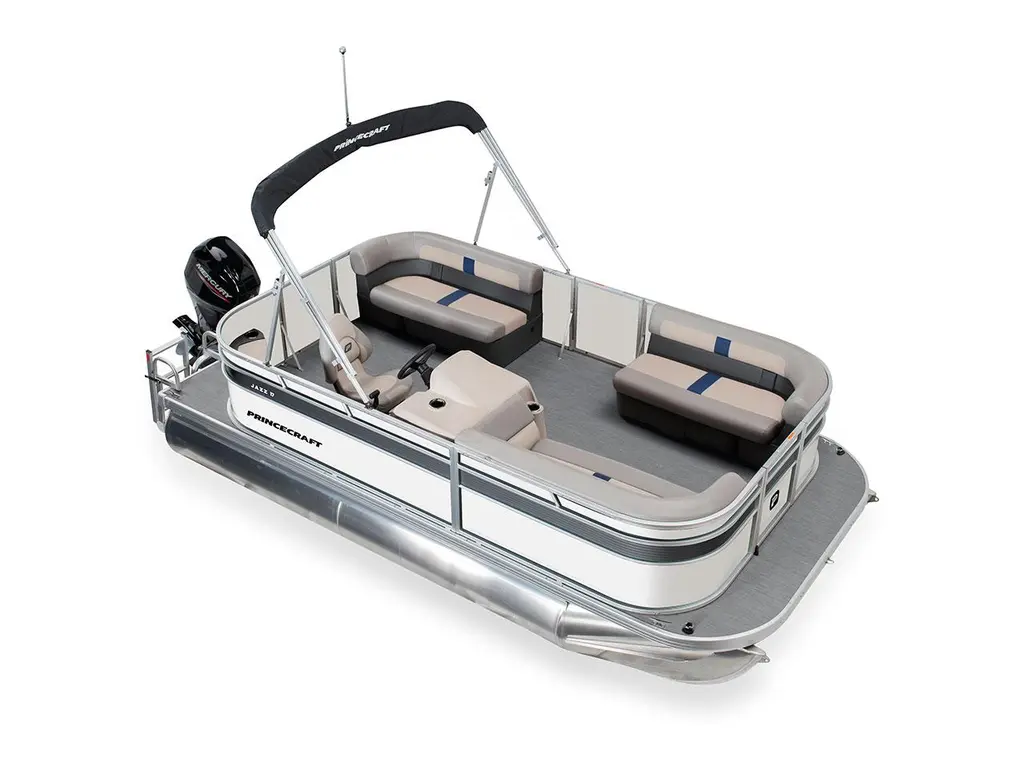 2026 Princecraft Jazz 17 Pearl - Blue Metallic Graphic Package