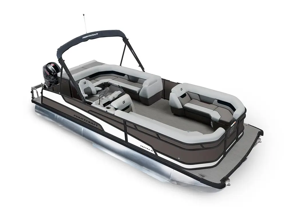 Princecraft Vectra® 23 L Charbon - Édition Noire|Bande - Blanc Onyx 2026