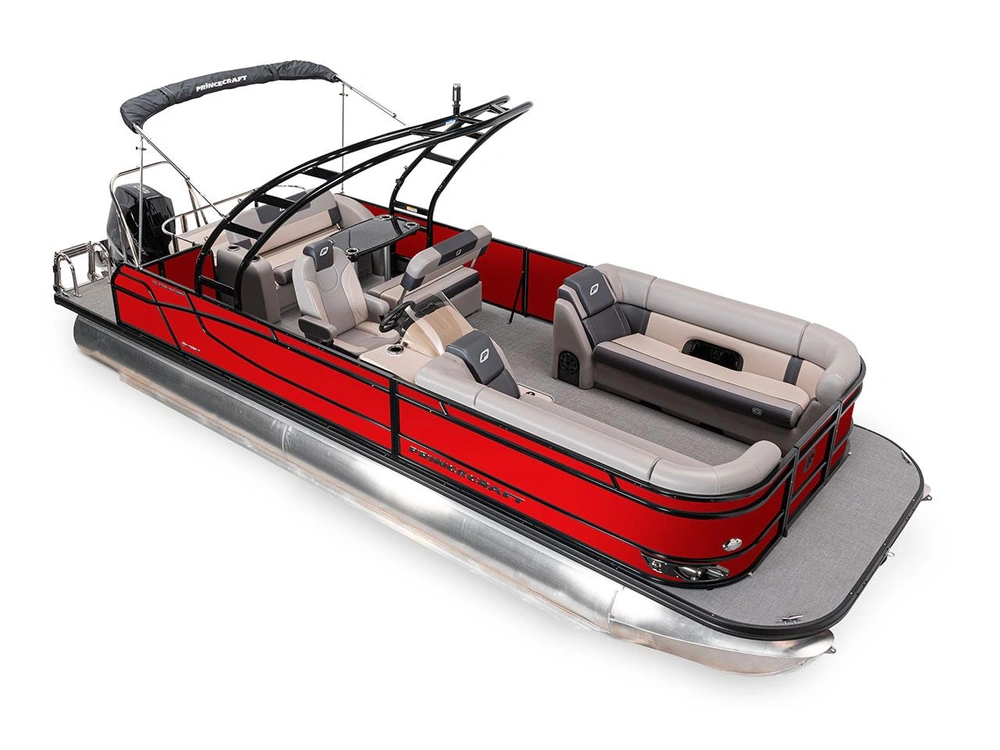 2026 Princecraft Quorum® 25 RL Quorum® 25 RL Ruby Red - Elegance Edition (Without Grey Metallic Accent) alt