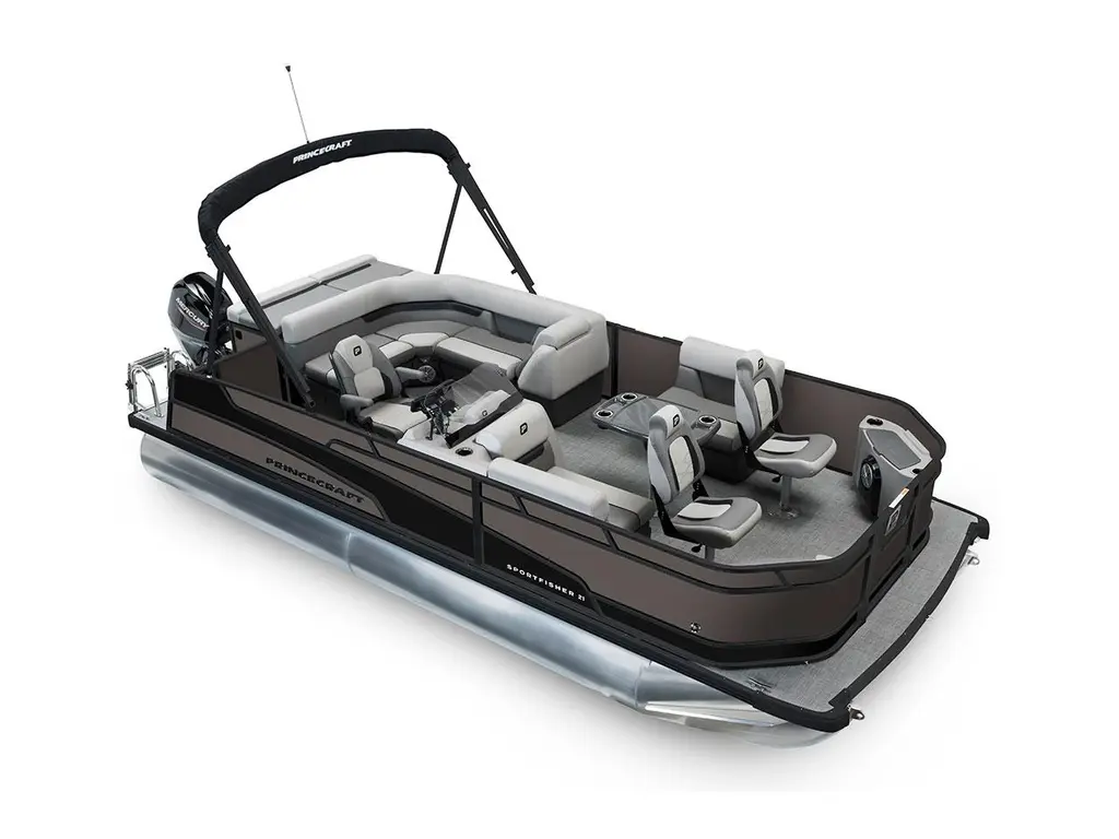 Princecraft Sportfisher 21-2S Charbon - Édition Noire|Bande - Noir Mat 2026