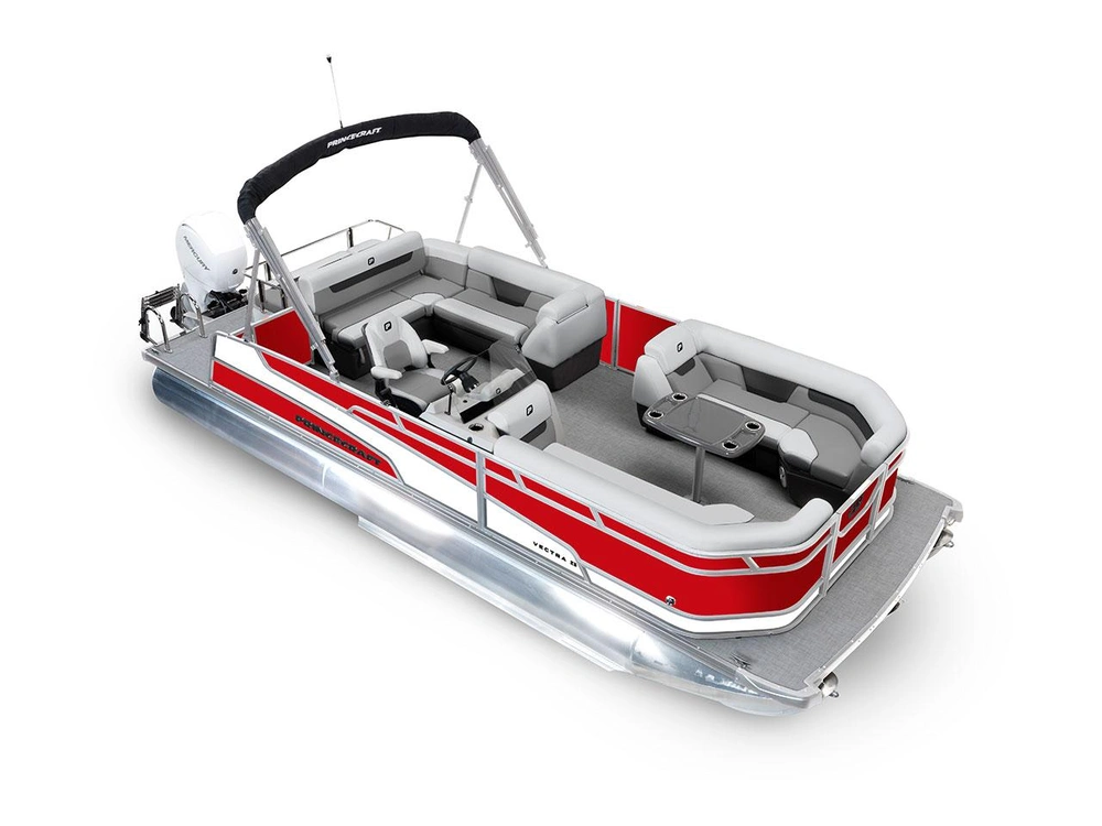 2026 Princecraft Vectra® 23 RL Vectra® 23 RL Ruby Red - Onyx White Strip alt