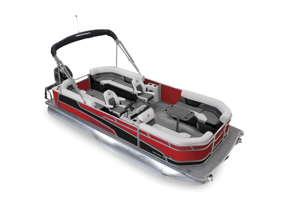 Princecraft Vectra® 21 QL Vectra® 21 QL Rouge Rubis - Bande - Noir Mat 2026 alt