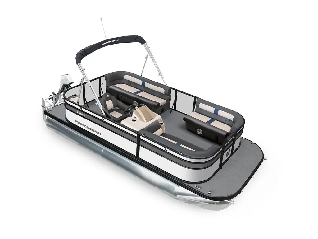 2026 Princecraft Brioe 19 Pearl - Black Edition|Blue Metallic Graphic Package