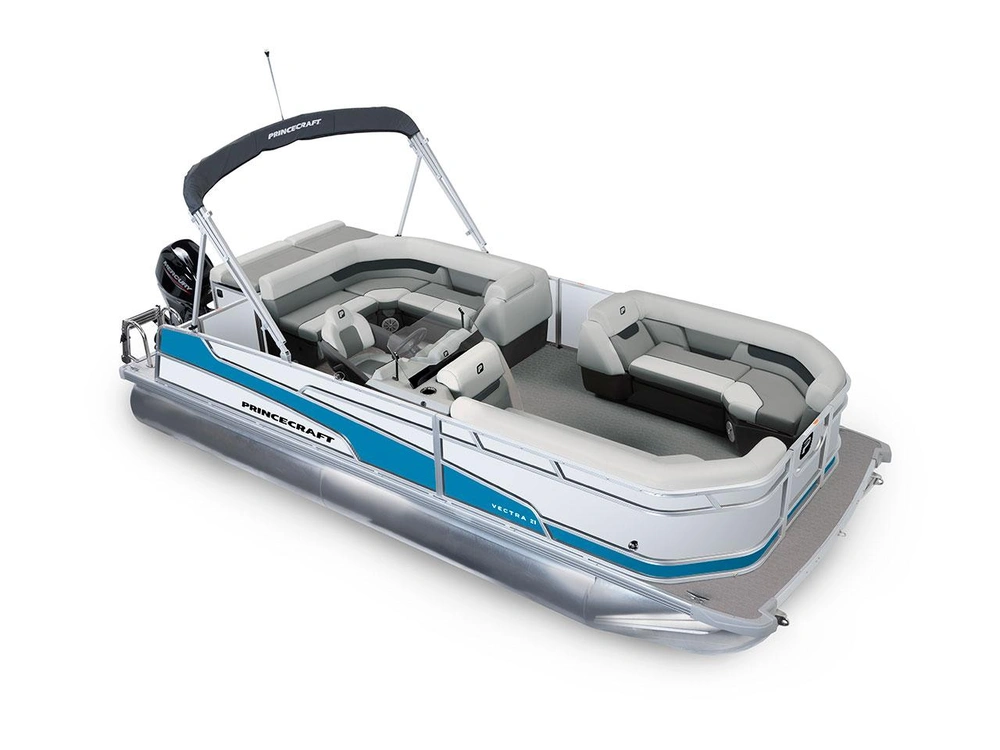 Princecraft Vectra® 21 L Vectra® 21 L Perle - Bande - Bleu Laguna 2026 alt