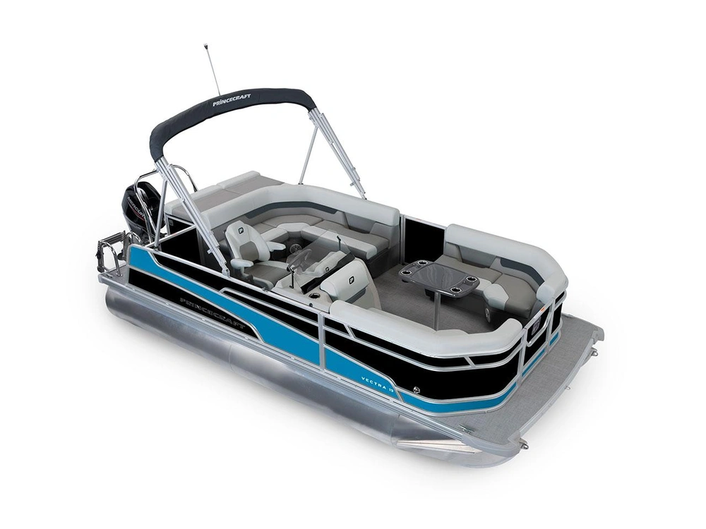 Princecraft Vectra® 19 L Vectra® 19 L Noir - Bande - Bleu Laguna 2026 alt