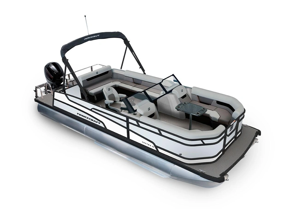 2026 Princecraft Vectra® 23 WRL Vectra® 23 WRL Pearl - Black Edition|Onyx White Strip alt