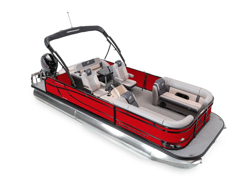 2026 Princecraft Quorum® 23 RL Quorum® 23 RL Ruby Red - Elegance Edition (Without Grey Metallic Accent) alt