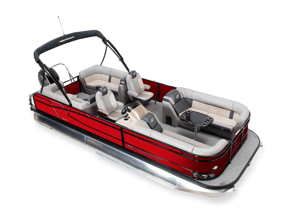 2026 Princecraft Quorum® 23 XT Quorum® 23 XT Ruby Red - Elegance Edition (Without Grey Metallic Accent) alt