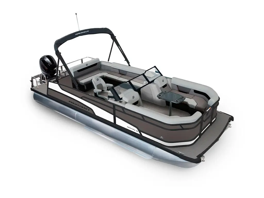 2026 Princecraft Vectra® 23 WRL Charcoal - Black Edition|Onyx White Strip