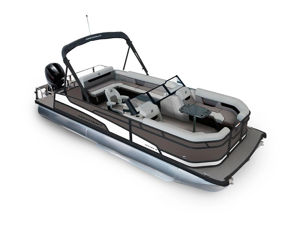 2026 Princecraft Vectra® 23 WRL Vectra® 23 WRL Charcoal - Black Edition|Onyx White Strip alt