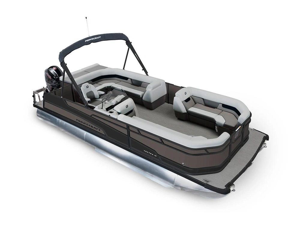 2026 Princecraft Vectra® 23 L Vectra® 23 L Charcoal - Black Edition|Matte Black Strip alt