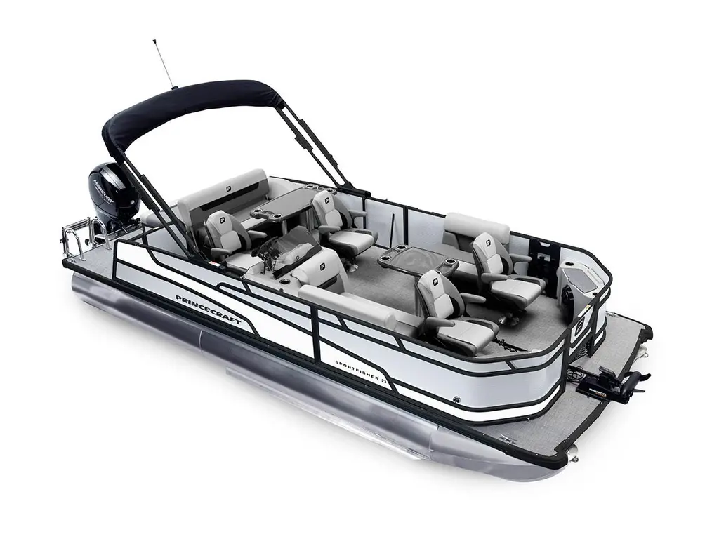 Princecraft Sportfisher 23-2S RL Perle - Édition Noire|Bande - Blanc Onyx 2026