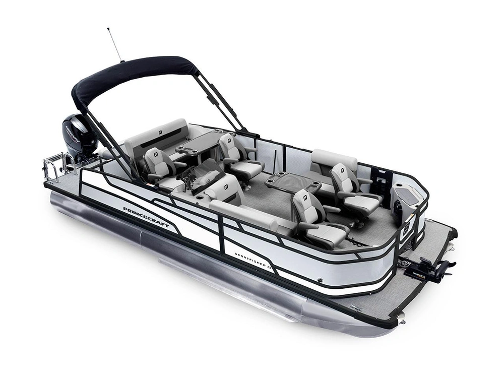 2026 Princecraft Sportfisher 23-2S RL Sportfisher 23-2S RL Pearl - Black Edition|Onyx White Strip alt