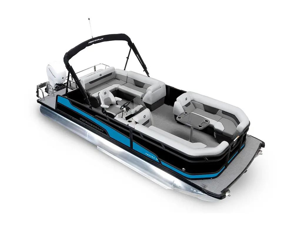 Princecraft Vectra® 23 RL Noir - Édition Noire|Bande - Bleu Laguna 2026