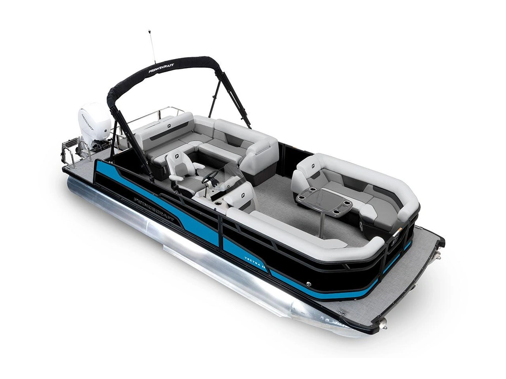 2026 Princecraft Vectra® 23 RL Vectra® 23 RL Black - Black Edition|Laguna Blue Strip alt