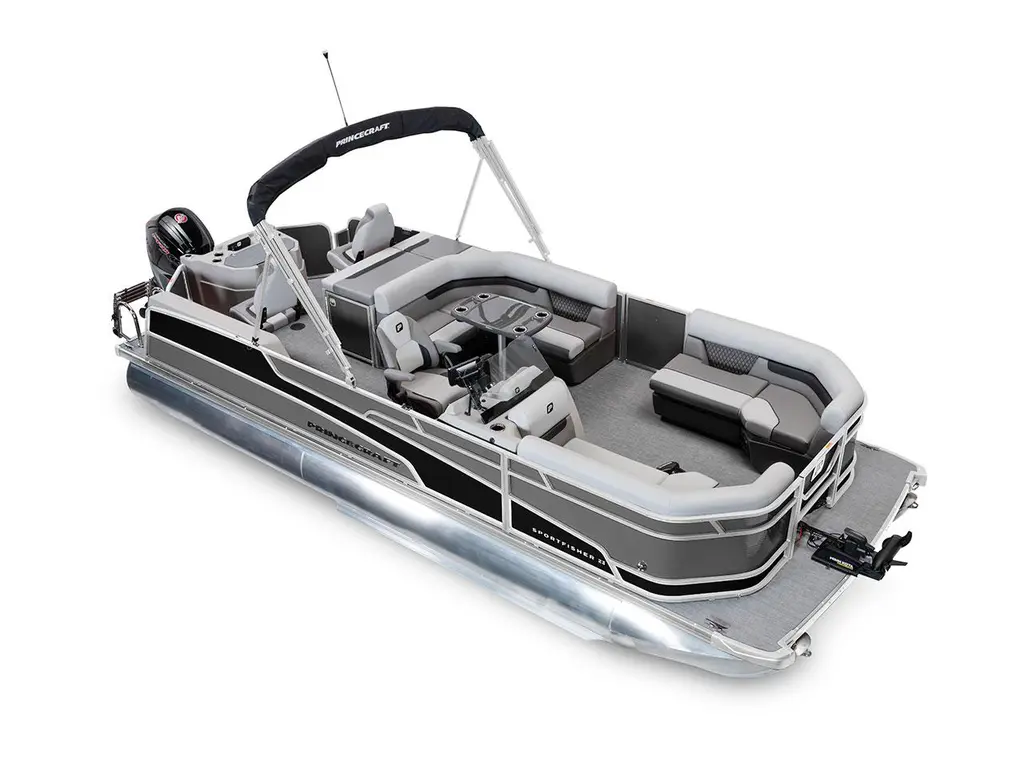 2026 Princecraft Sportfisher 23-2RS Charcoal - Matte Black Strip