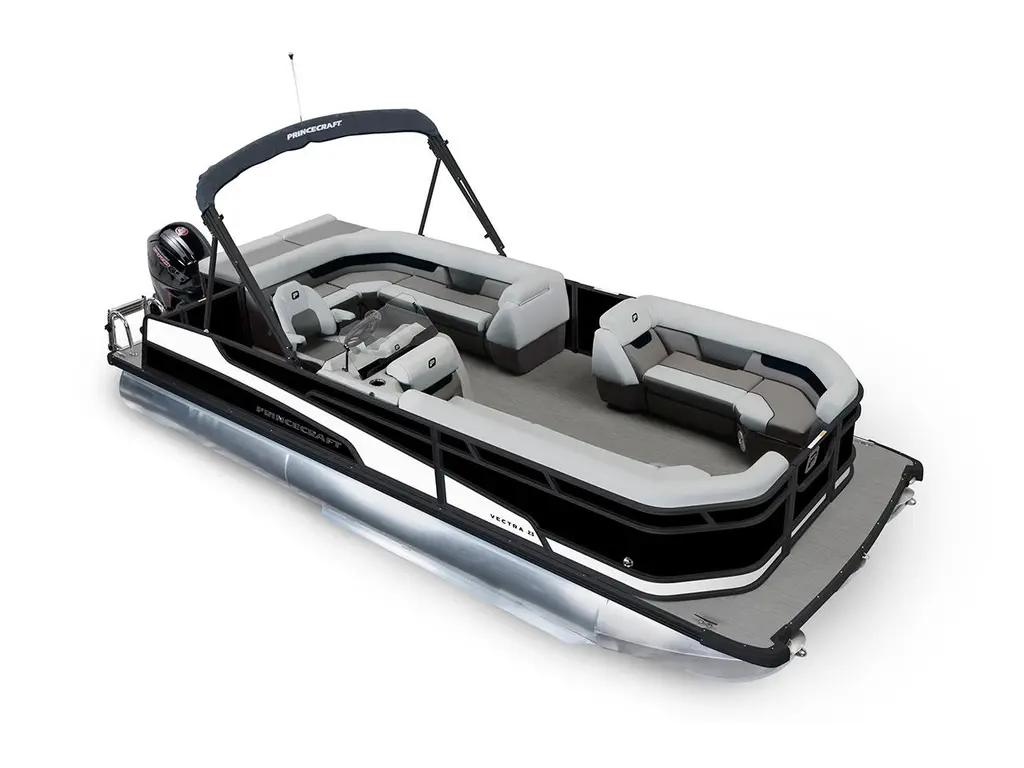 2026 Princecraft Vectra® 23 L Black - Black Edition|Onyx White Strip