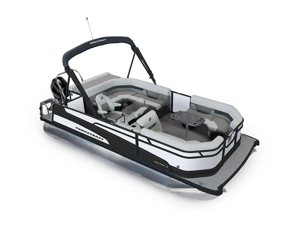 2026 Princecraft Vectra® 19 L Pearl - Black Edition|Matte Black Strip