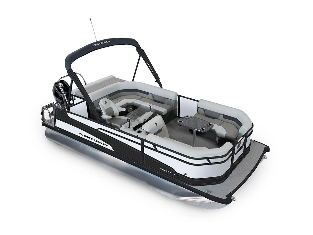 2026 Princecraft Vectra® 19 L Vectra® 19 L Pearl - Black Edition|Matte Black Strip alt
