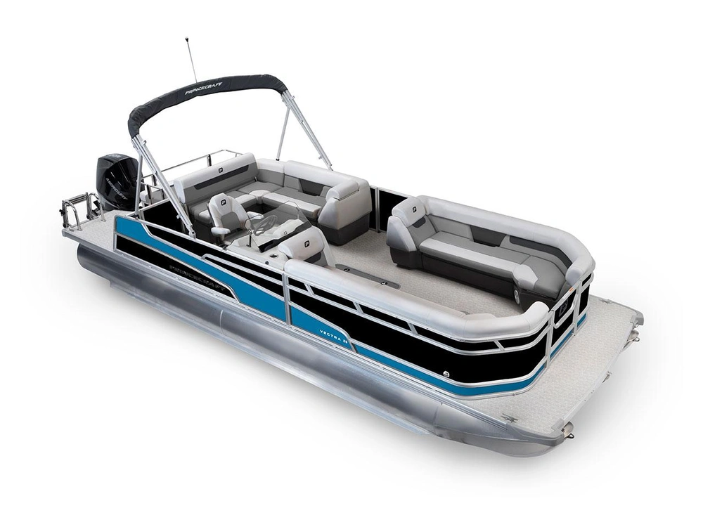 2026 Princecraft Vectra® 25 RL Vectra® 25 RL Black - Laguna Blue Strip alt