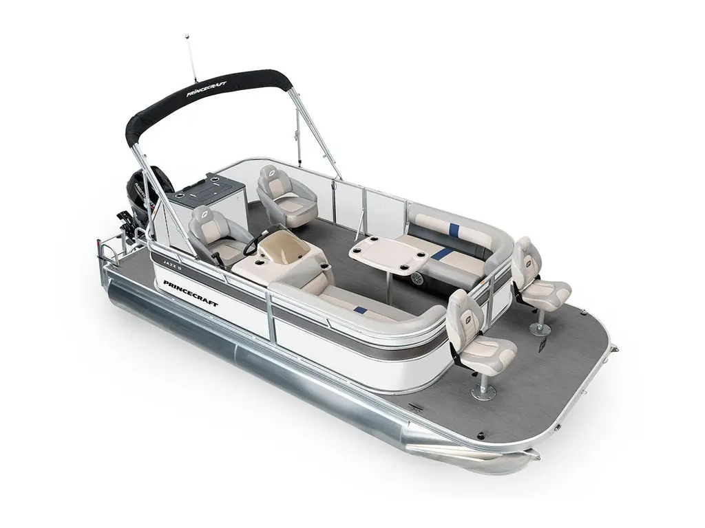 2026 Princecraft Jazz 19-4S Pearl - Blue Metallic Graphic Package