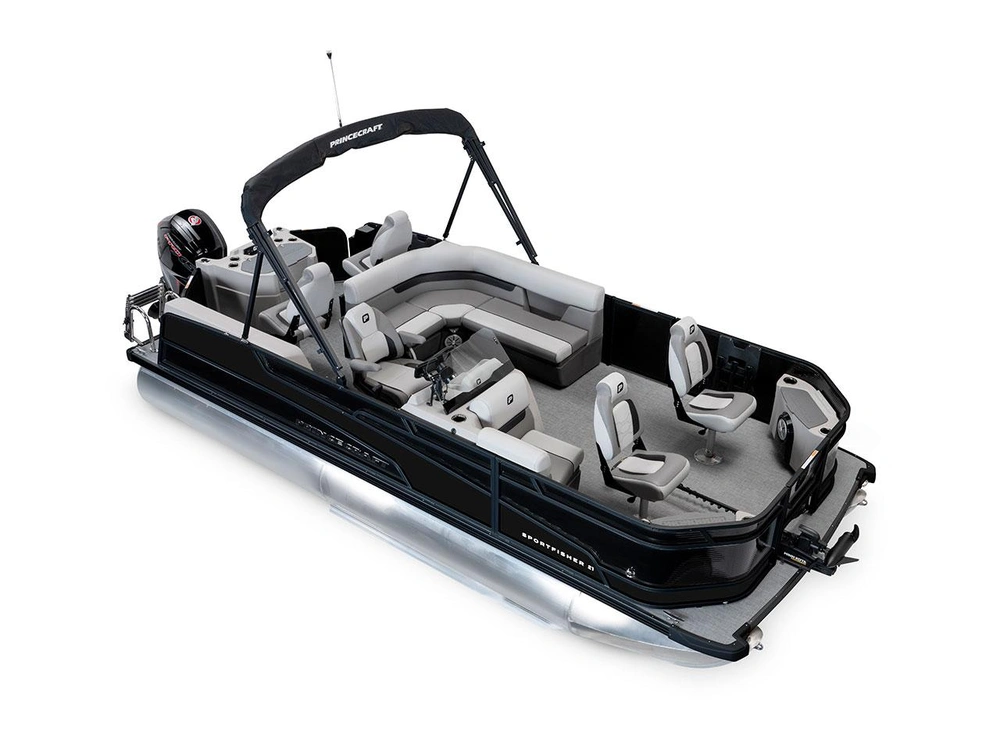 Princecraft Sportfisher 21-4S Sportfisher 21-4S Noir - Édition Noire|Bande - Noir Mat 2026 alt