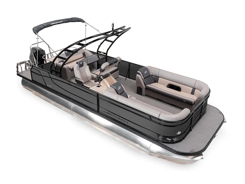 2026 Princecraft Quorum® 25 RL Charcoal – Elegance Edition (Without Grey Metallic Accent)