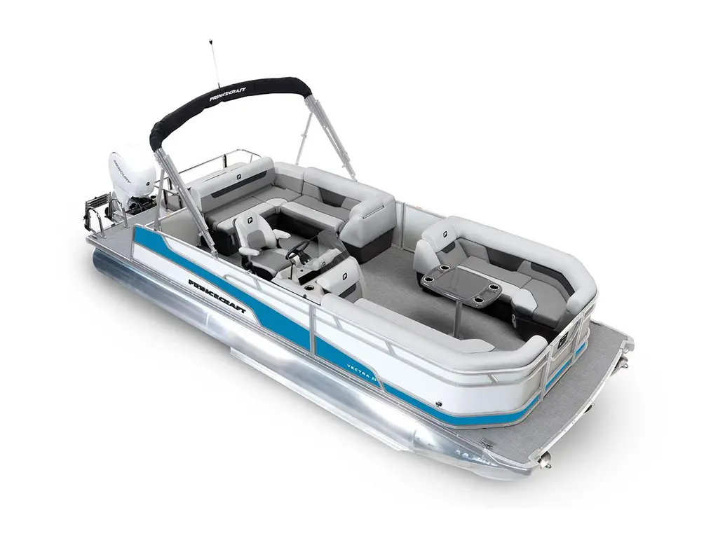 Princecraft Vectra® 23 RL Perle - Bande - Bleu Laguna 2026