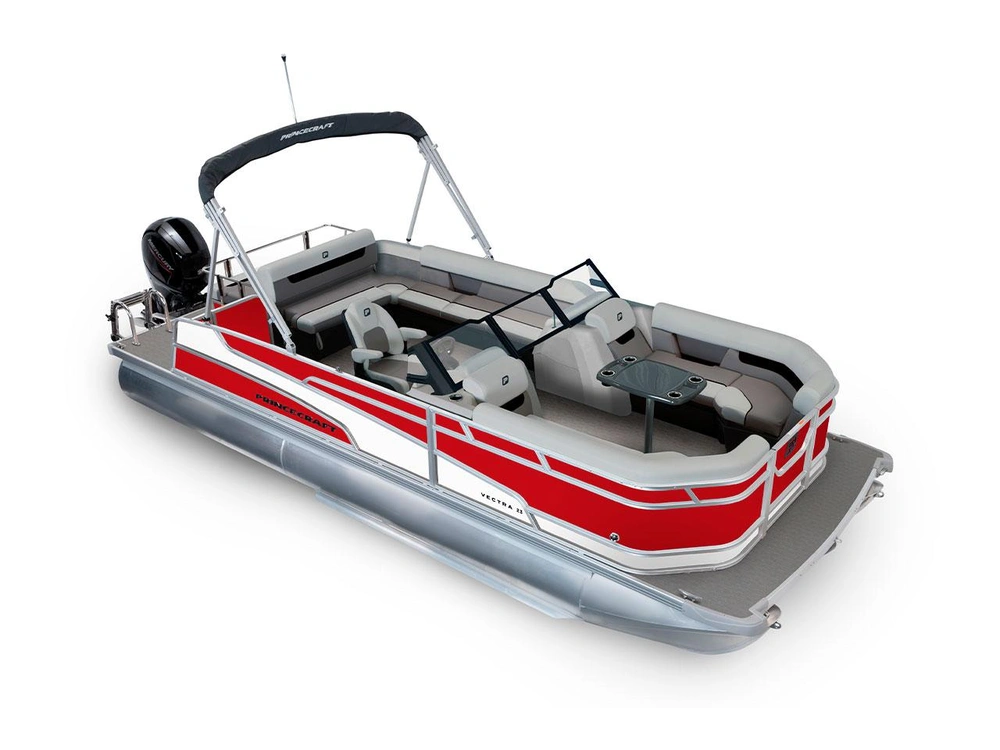 Princecraft Vectra® 23 WRL Vectra® 23 WRL Rouge Rubis - Bande - Blanc Onyx 2026 alt