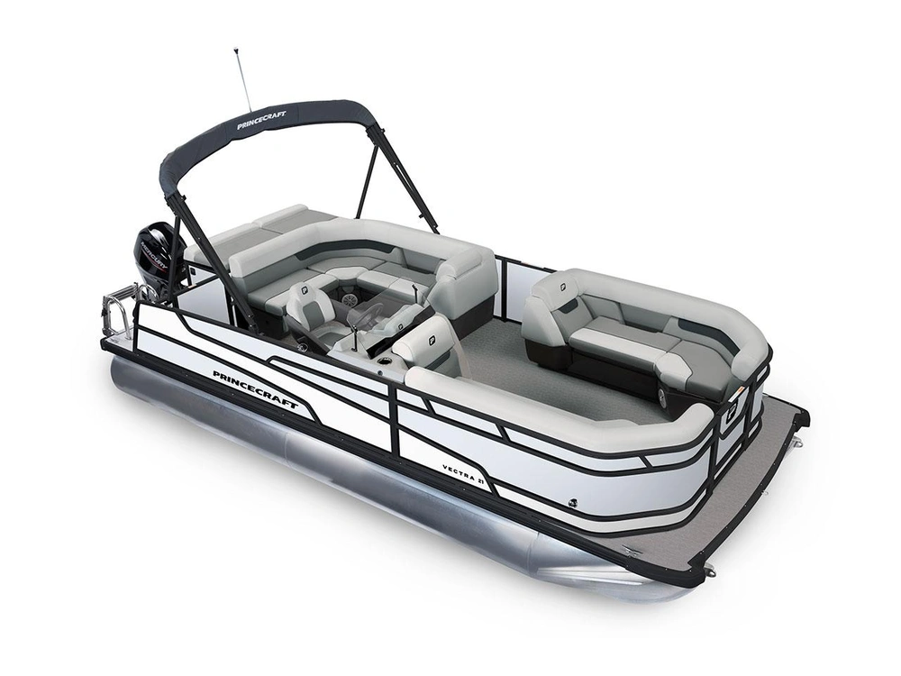 Princecraft Vectra® 21 L Vectra® 21 L Perle - Édition Noire|Bande - Blanc Onyx 2026 alt