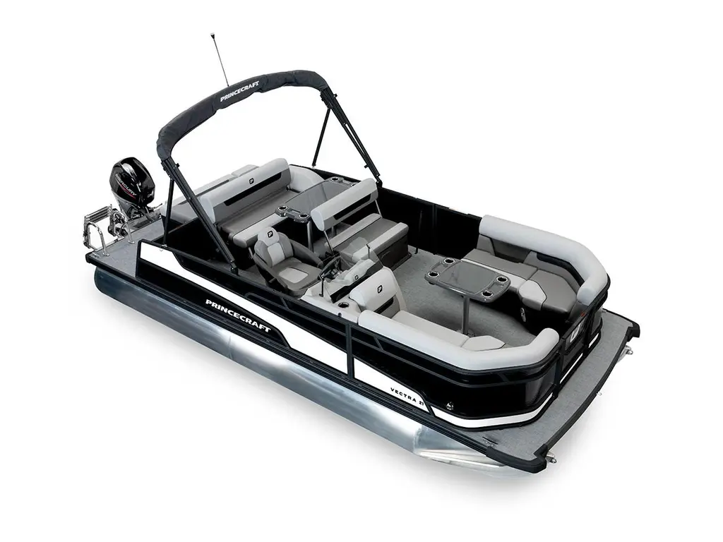 Princecraft Vectra® 21 RL Noir - Édition Noire|Bande - Blanc Onyx 2026