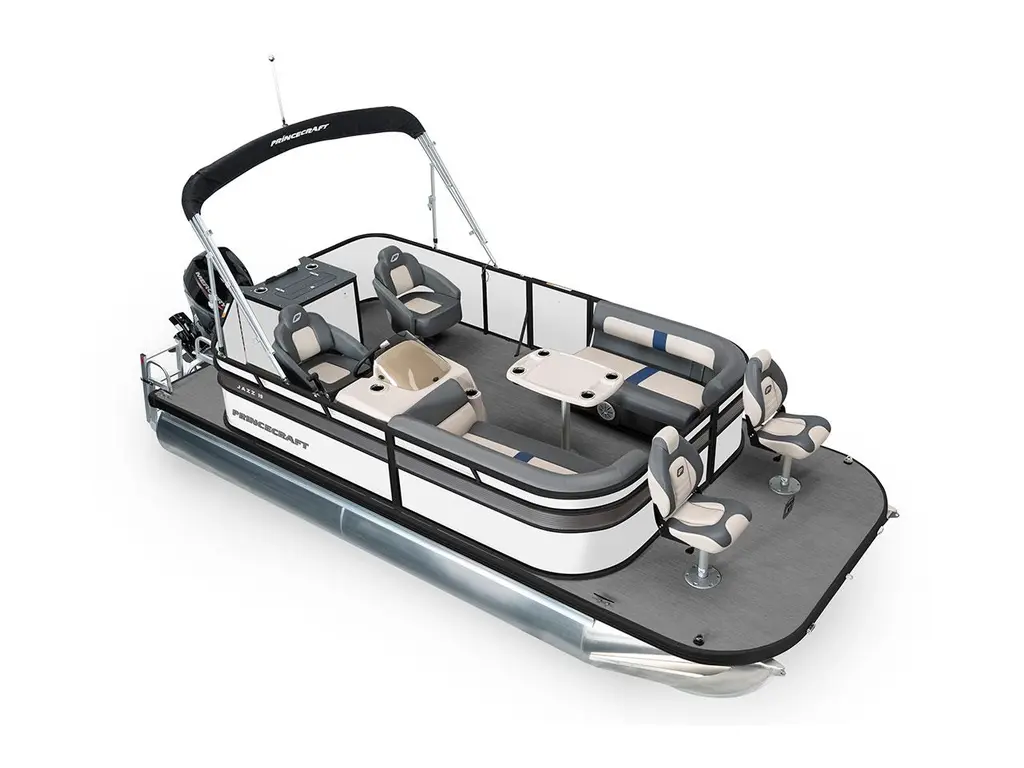 Princecraft Jazz 19-4S Perle - Édition Noire|Ensemble Graphique Bleue Métallisée 2026