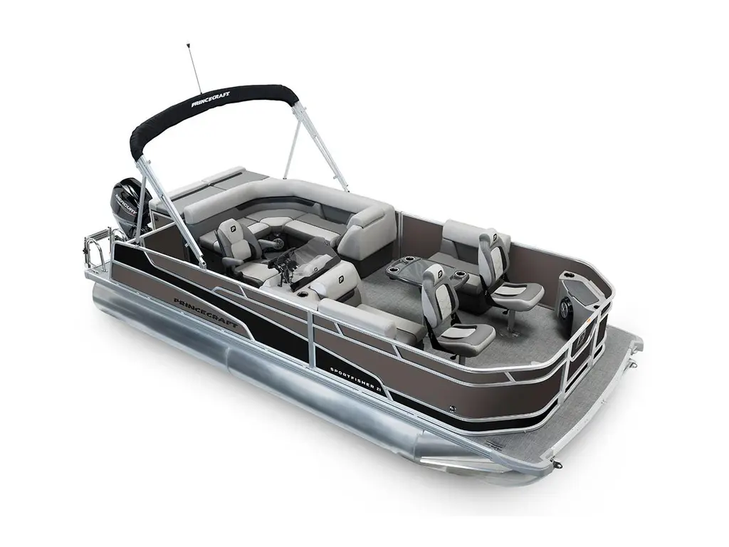 Princecraft Sportfisher 21-2S Charbon - Bande - Noir Mat 2026