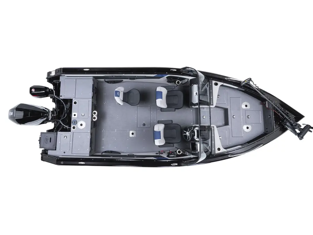 2026 Princecraft Platinum 220 R Platinum Metallic Blue (Blue Accent) - Without Edition