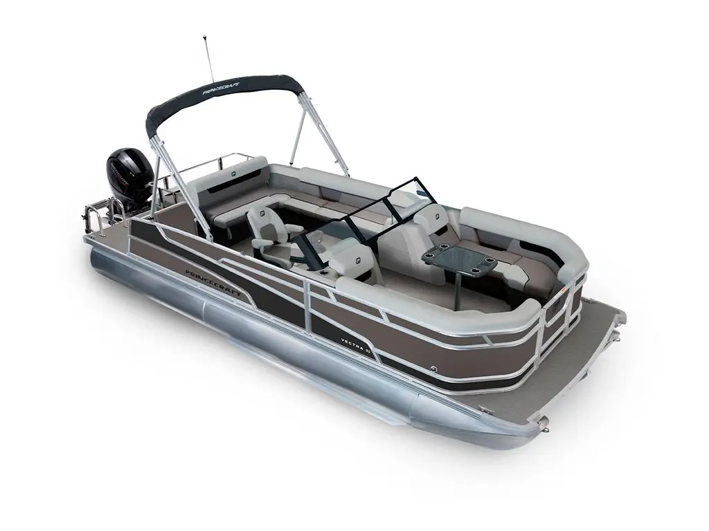 2026 Princecraft Vectra® 23 WRL Charcoal - Matte Black Strip