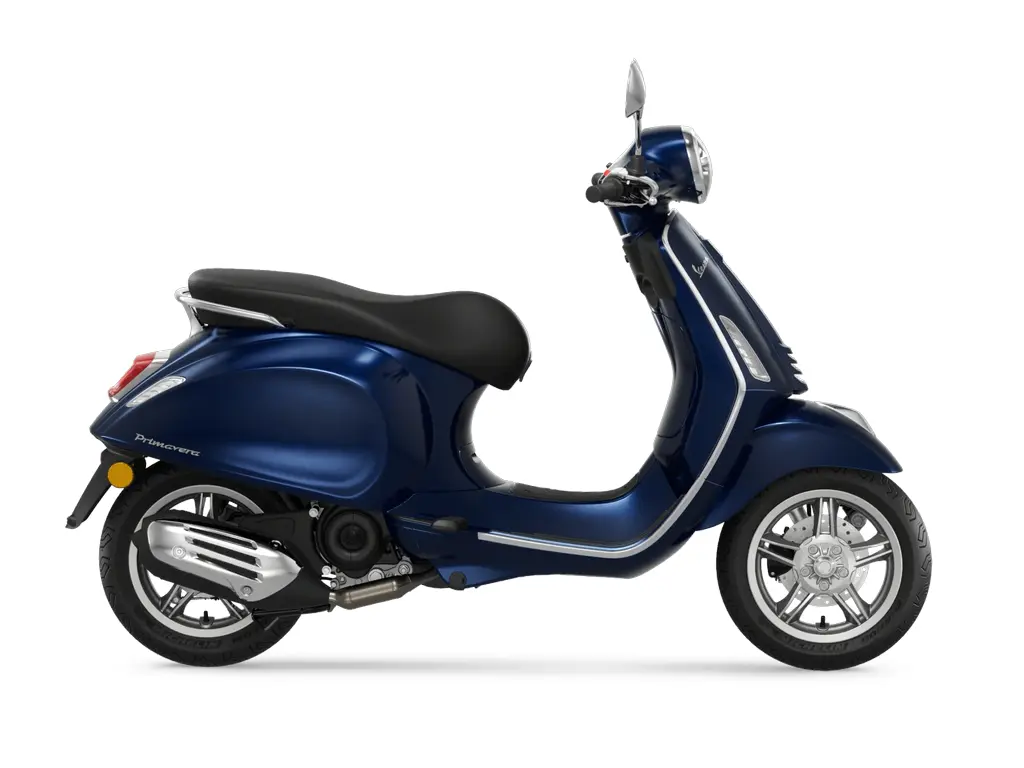 2026 Vespa Primavera 50 Blu Energico Glossy